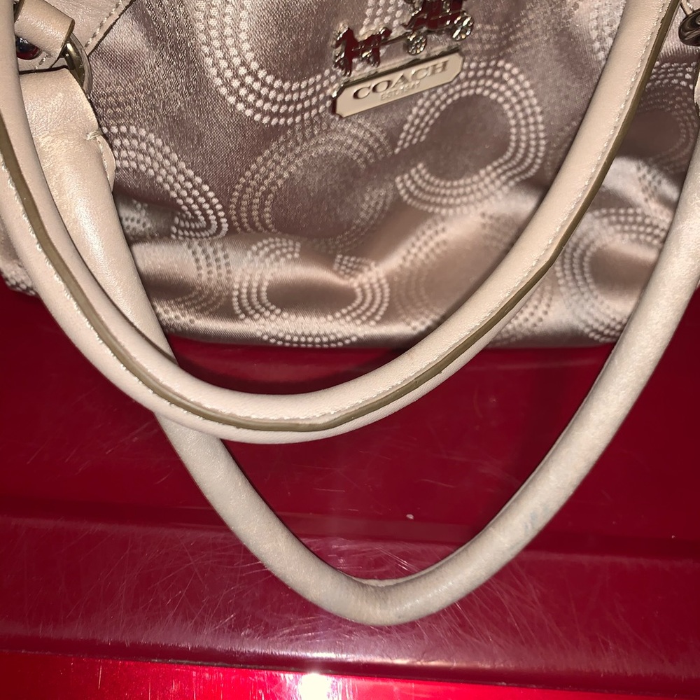 Coach Madison dotted op art satchel - Picture 8 of 8